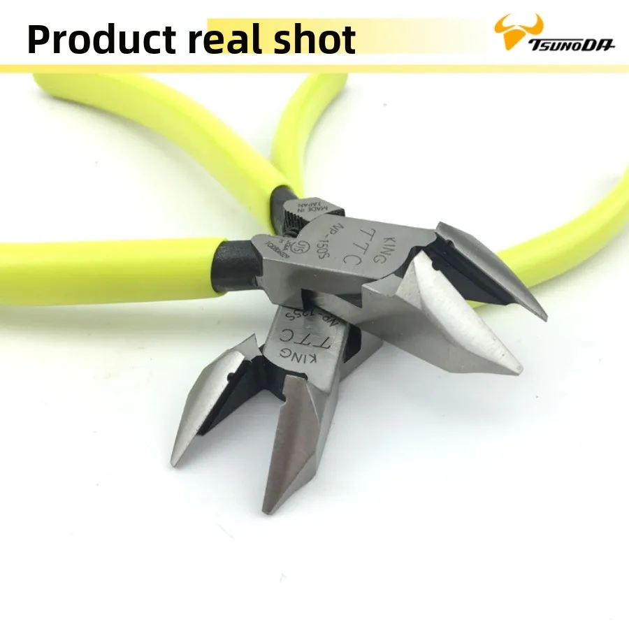 Japan TTC NP-150S 6 Inch Precision Side Cutting Plier for Electronics and DIY Projects