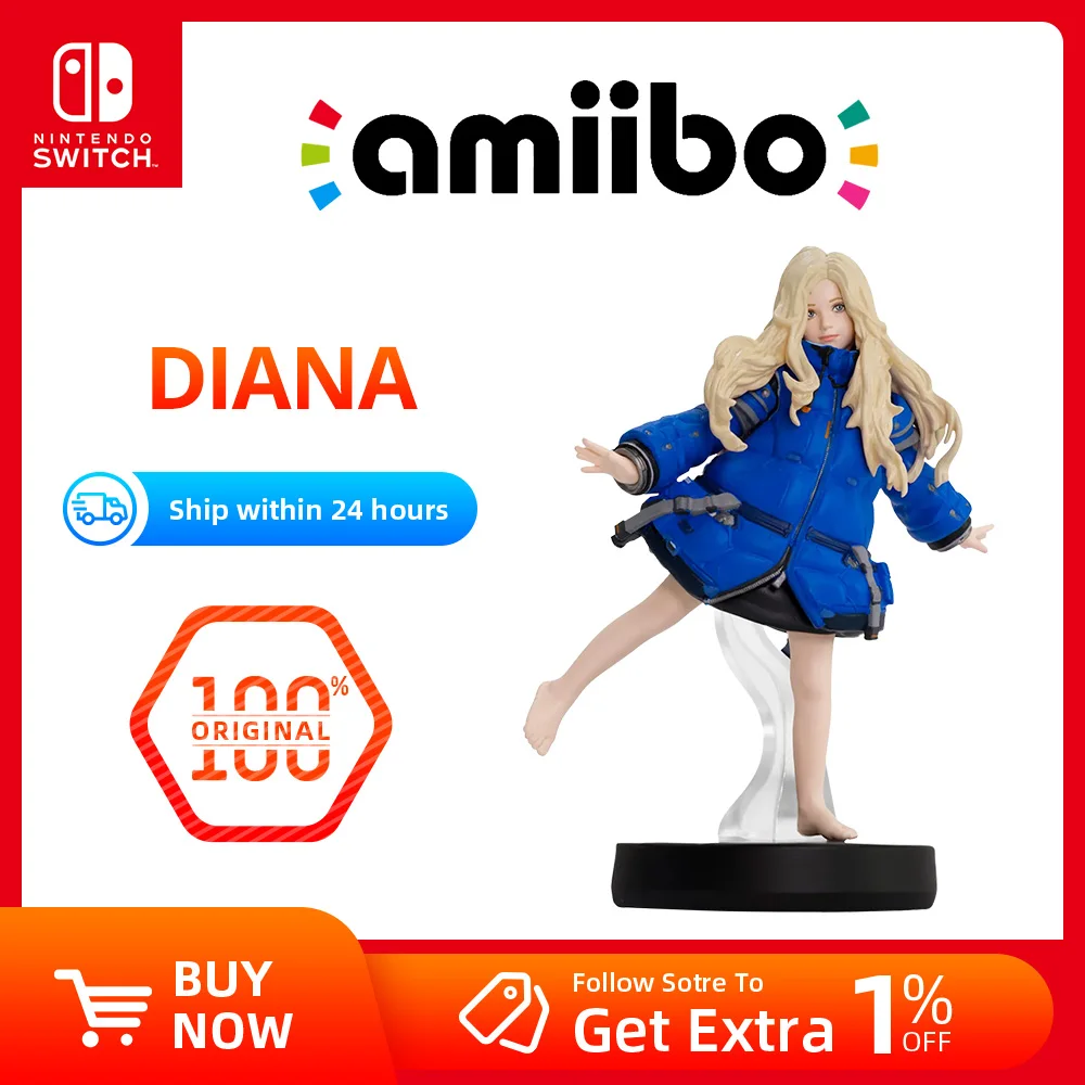 Nintendo Amiibo Figure - Diana - PRAGMATA series - for Nintendo