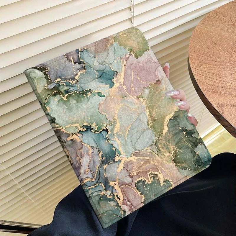 Creative texture marble Cool For Samsung Galaxy Tab S7 S8 S9 S10 11 12.4 13.1 FE Plus Lite Inch Cover Tablet Case