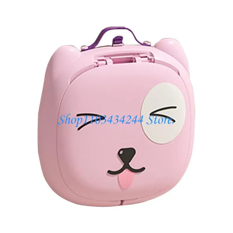  Cartoon Kids Toilet Foldable & Easy to Carry Children Potty Chair Sealed Anti odor Children Portable Urinal ABS+PP