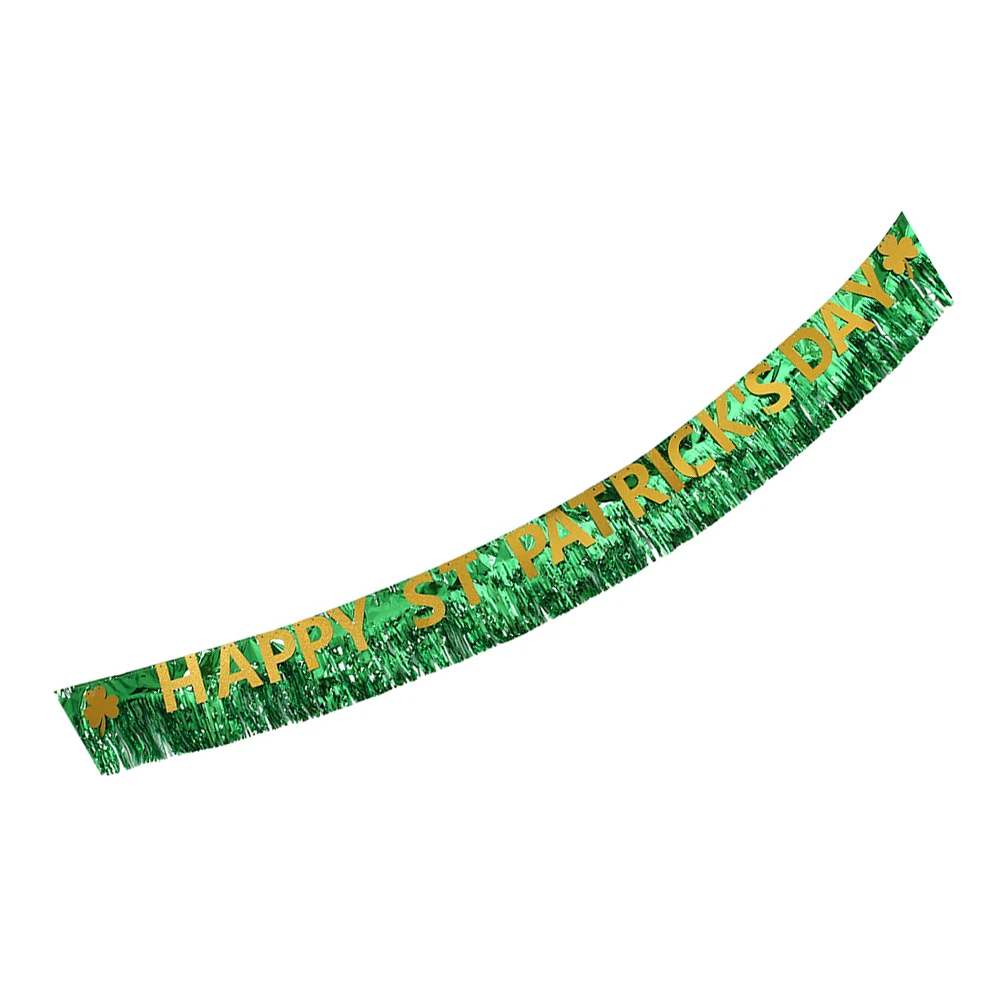 

Patrick's . Patrick'S Day Decoration Bunting Party Banner Decoration Supplies Hanging Shamrock Latte Festive Atmosphere