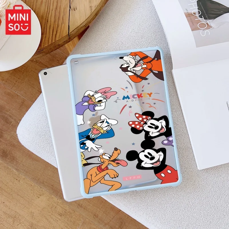 

Прозрачный чехол для iPad Miniso Disney Mickey Blue, подходит для ipad Pro 6/M4, Air3/5, Mini6, iPad 6/10, 8,3/9,7/10,5/12,9/10,9/11 дюймов