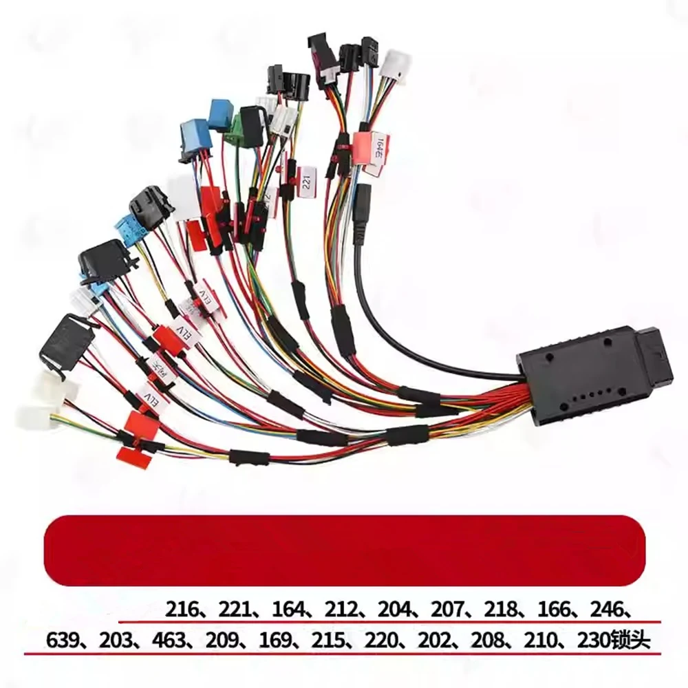Car ELV Gateway Cluster Test Platform for Benz W216 W204 W207 W212 W221 W639 W169 W164 W246 W221 W166 W205 W210 W230 W463 W203