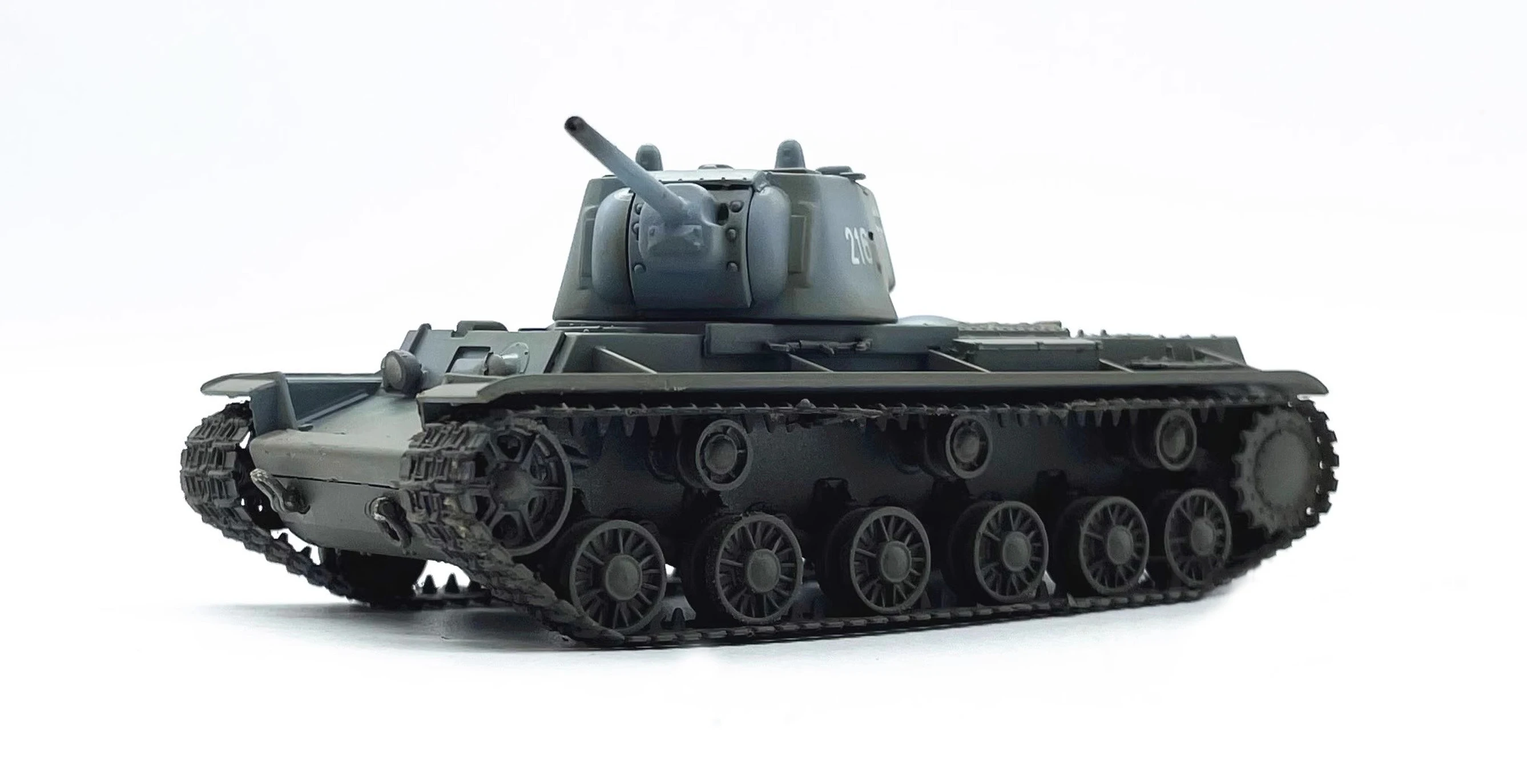 1: 72 36293 German seizure of KV-1 heavy tank model  Finished product collection model