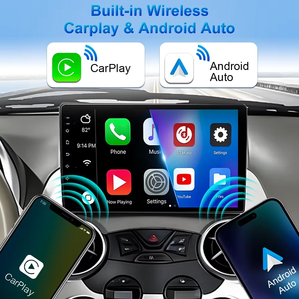 Car Multimedia For VW Volkswagen POLO 5 2008-2018 2019 2020 Vento Wireless Carplay Android 16 Auto Car Radio stereo DSP 2 Din 4G