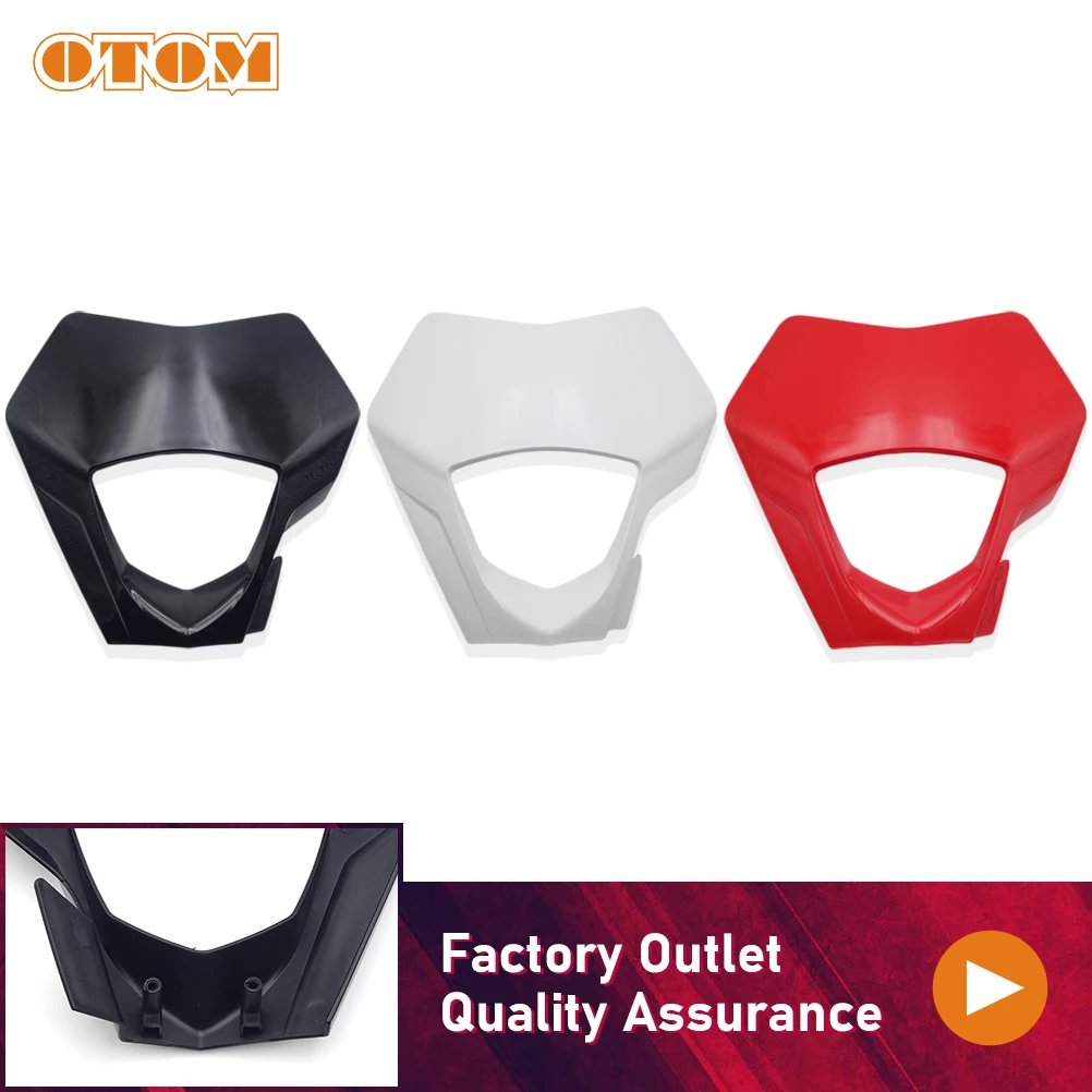 

OTOM Защитная крышка для фар для мотокросса для GASGAS EC ECF 250 300 350, передняя маска, обтекатель фар, пластиковый комплект, корпус