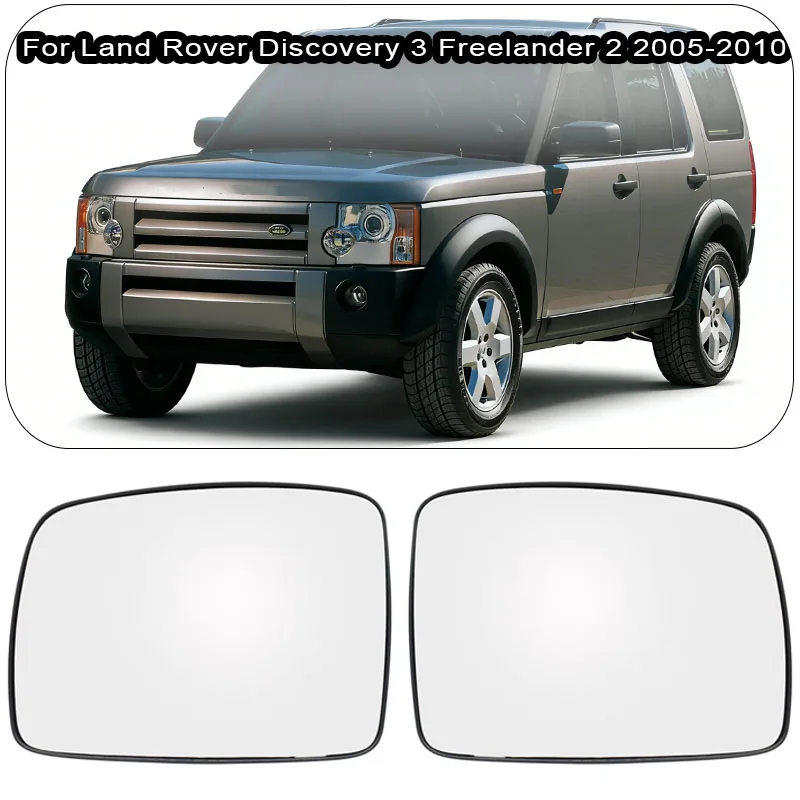 Cristal de Espejo Retrovisor con Calefacción para Land Rover Discovery 3 Freelander 2 2005 2006 2007 2008 2009 2010