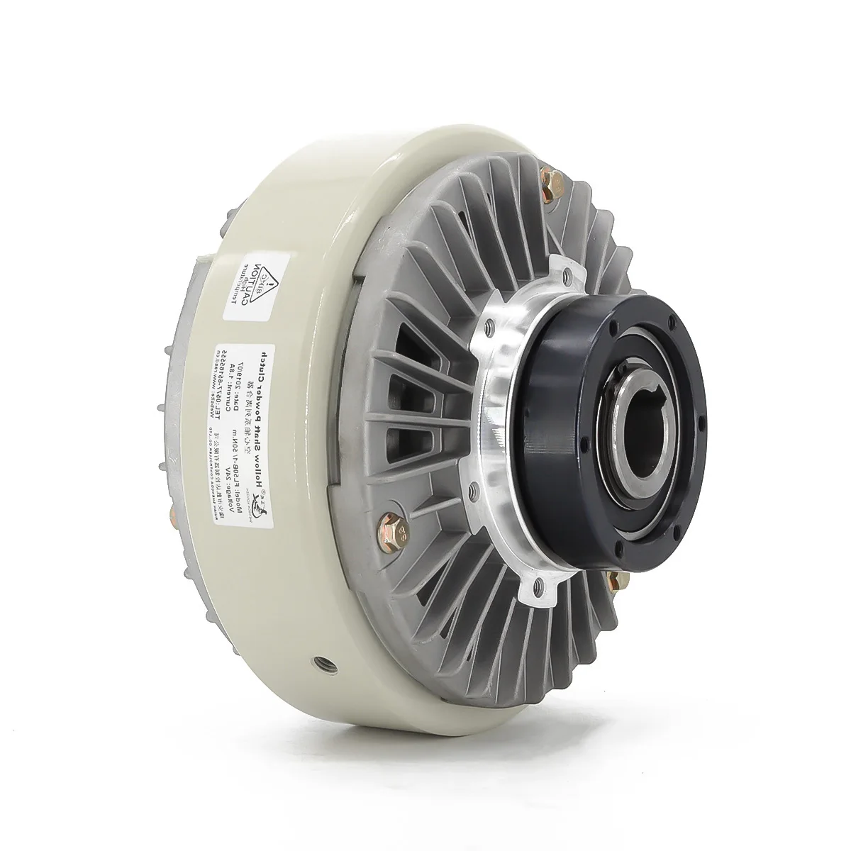 FL50B-1 New Factory Supply Hollow Shaft Magnetic Powder Clutch 50N.m Torque 24V DC for Printing & Packaging Machinery