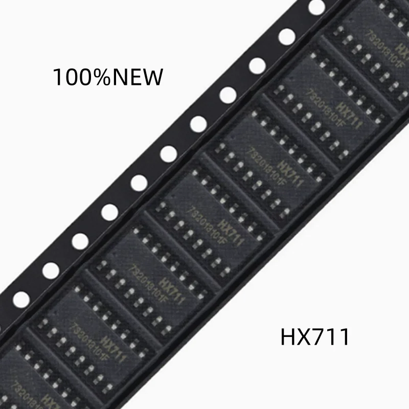 (10 Pieces) 100% New Hx711 Sop-16 Analog-To-Digital Conversion Chip for Electronic Scales
