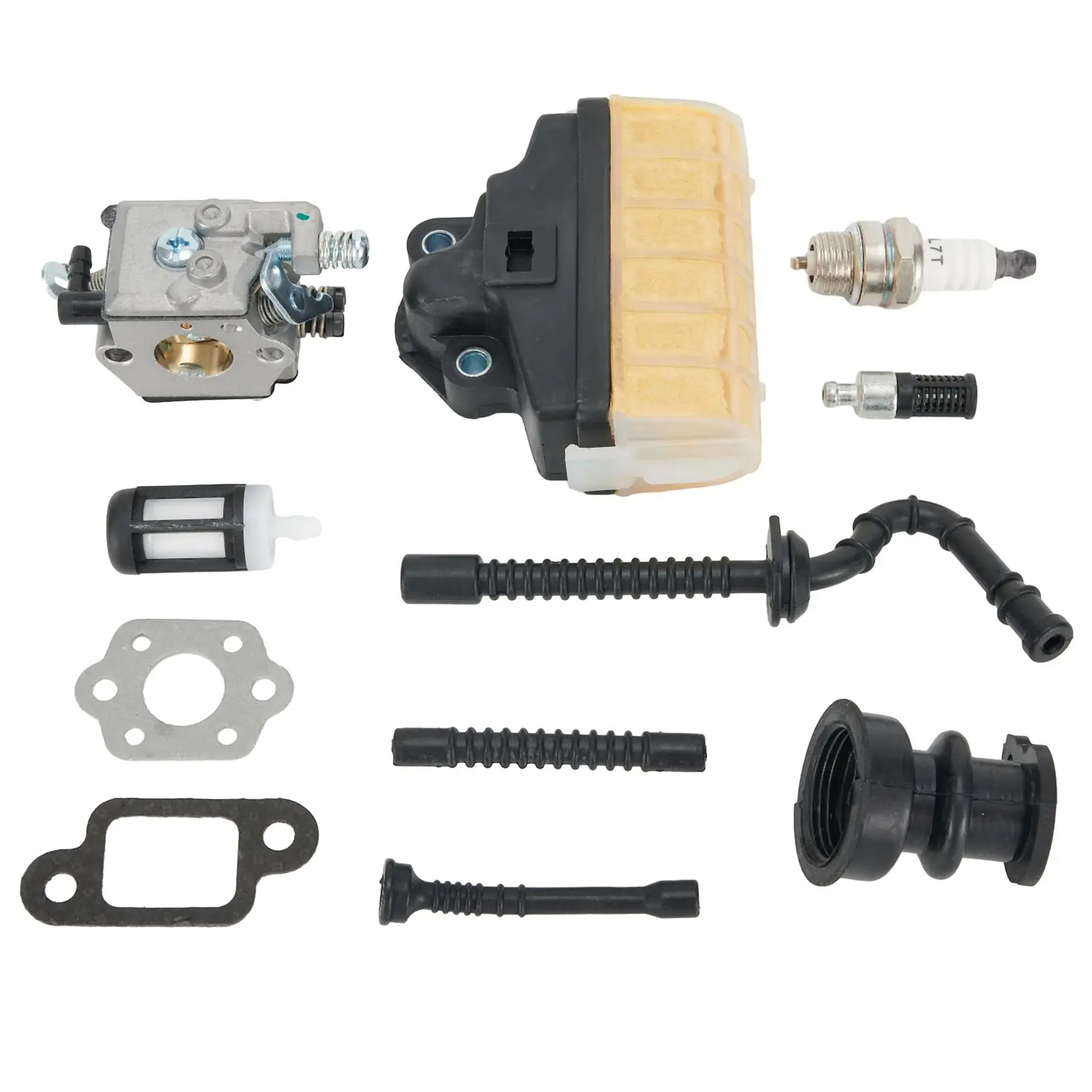 Carburetor With Air Filter Kit For MS210 MS230 MS250 021 023 025 Chainsaw Parts Carburetor Intake Manifold Inlet Fuel Line