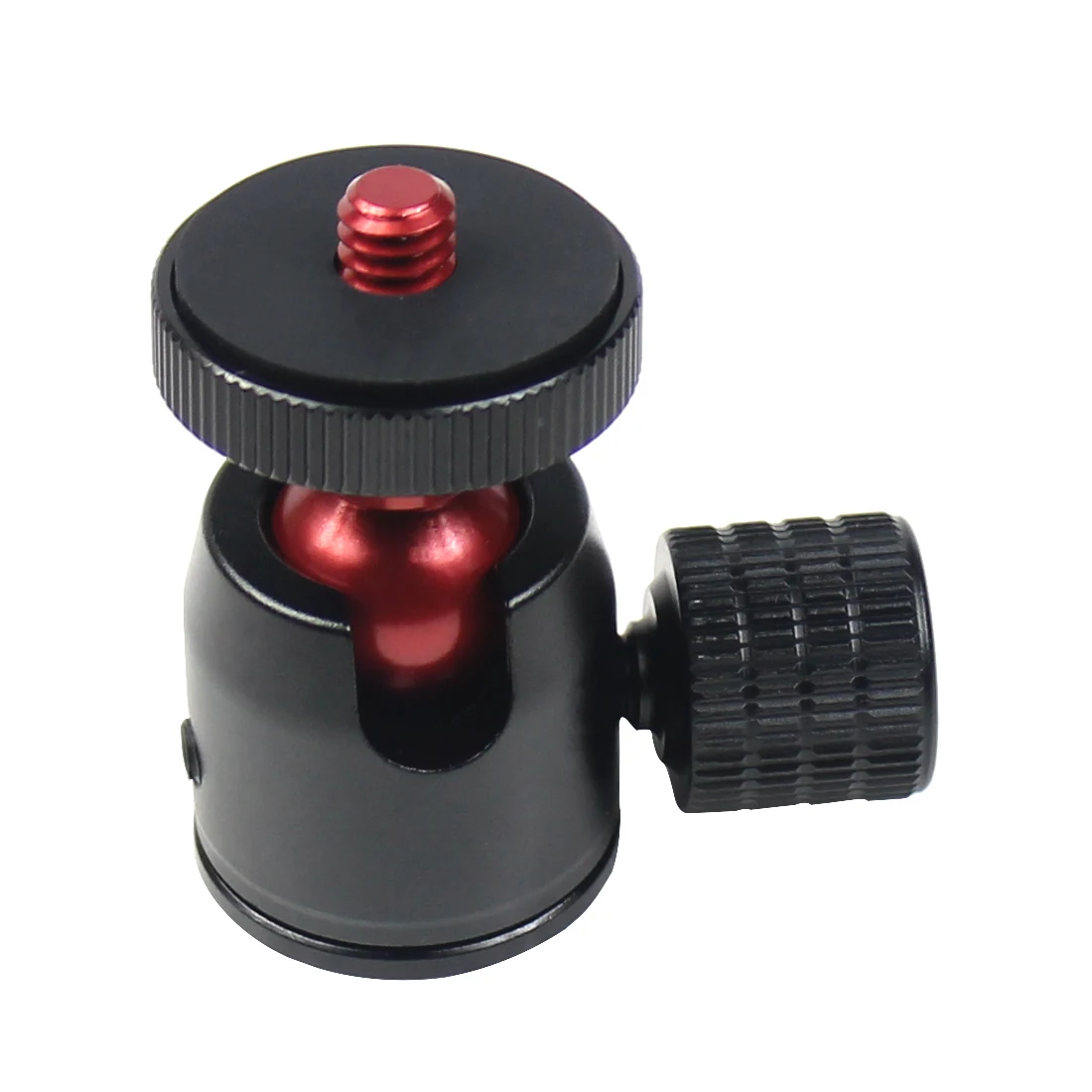 حامل فيديو من FEICHAO مزود برأس كروي صغير مزود بحامل بزاوية 360 درجة مع حامل بانورامي مناسب لكاميرا SLR مزود بمصباح LED وحامل فلاش