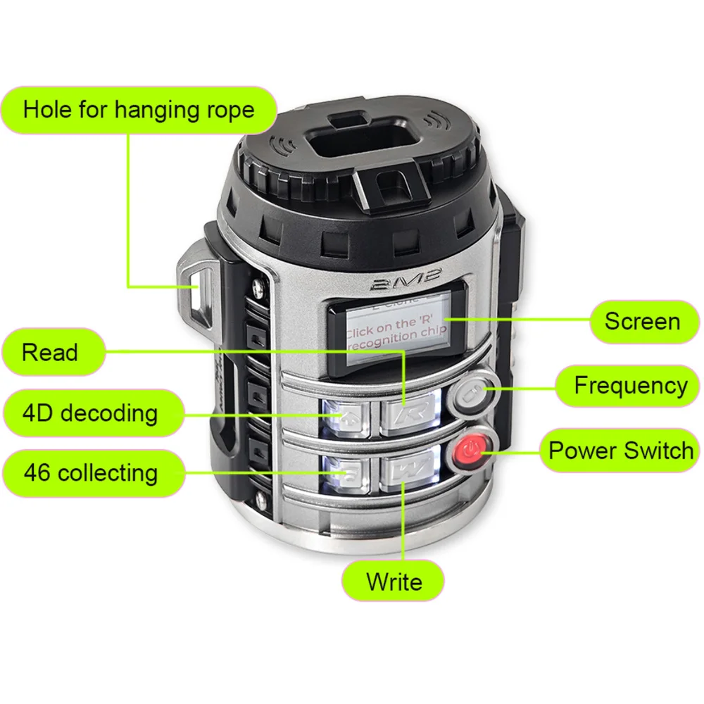 2M2 خزان سهل استنساخ مبرمج نسخ ID46 ID4D ID8A ID47 ID5C ID8E ID12 سوبر رقاقة المستجيب كشف التردد عن بعد للسيارة #6