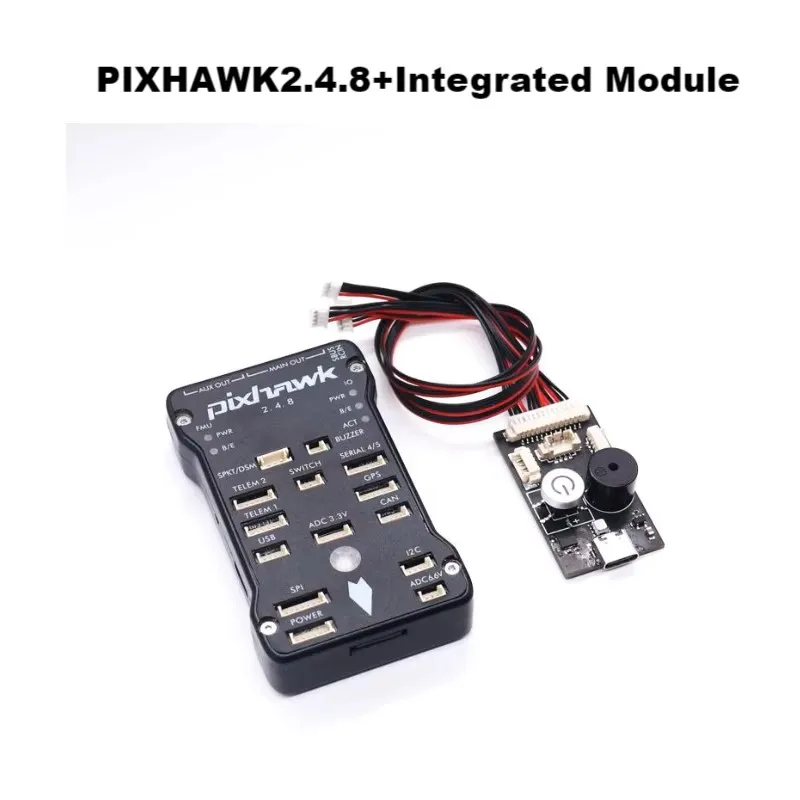 Pixhawk PX4 PIX 2.4.8 32 Bit Flight Controller Autopilot with 4G SD Safety Switch Buzzer PPM I2C RGB RC Quadcopter Ardupilot