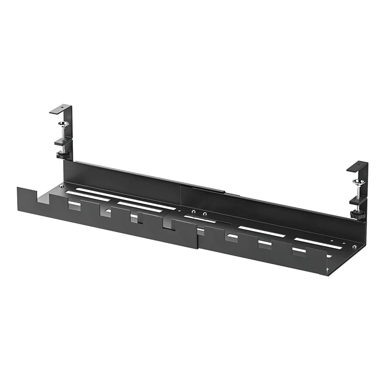 

Storage Rack Metal Retractable Adjustable Desk Organizer Data Cable Power PC Wire Assembly Rack Space Saving Folding Rack NEW