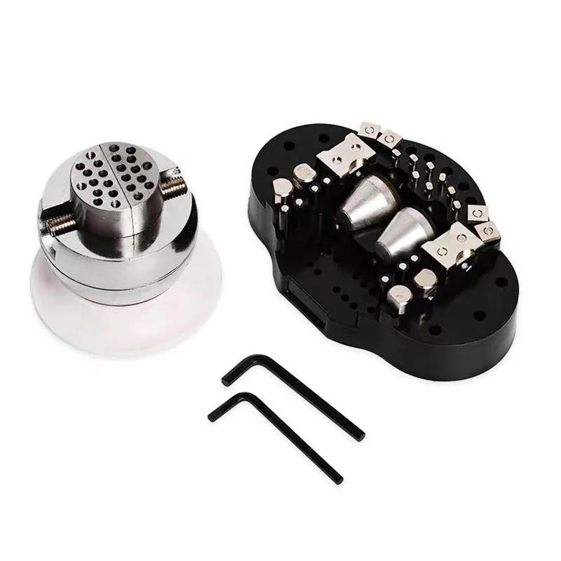 New with chuck inlaid stone seat micro-inlaid engraving tool mini engraving ball vise tool diamond iron ball jewelry tool