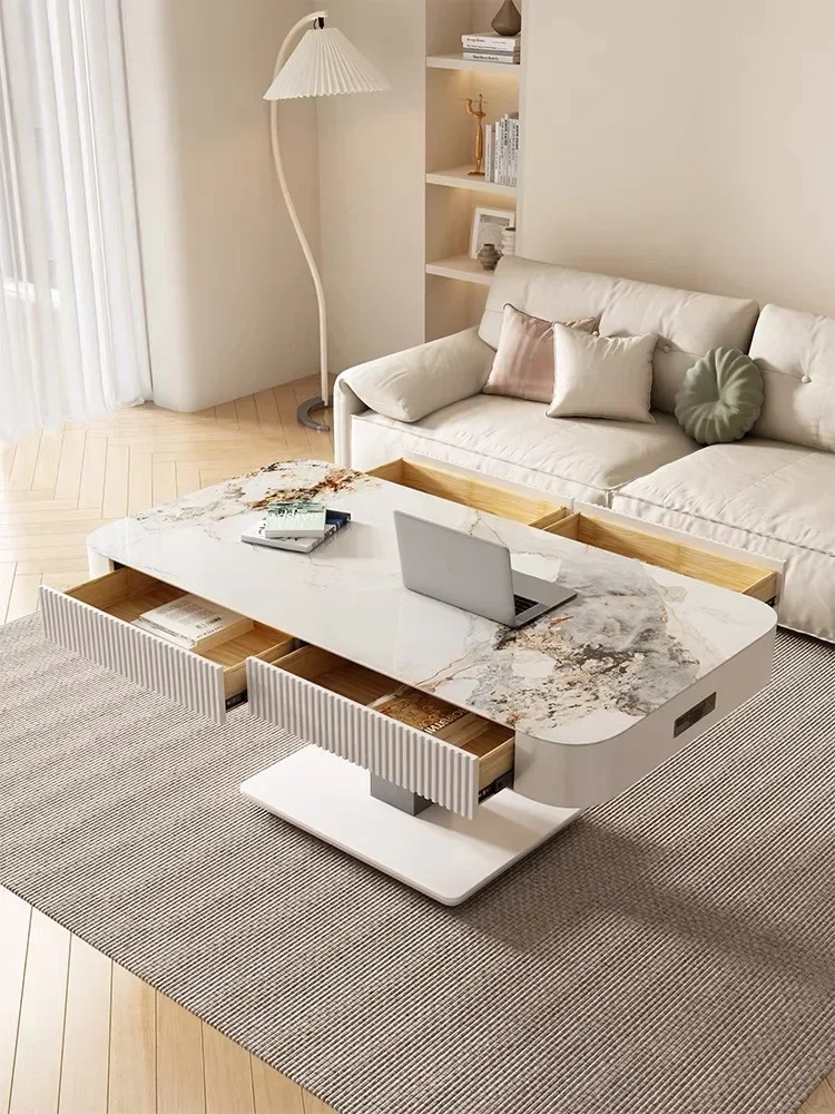 Electric Lifting Heating Coffee Table Electric Heating Table Heating Coffee Table Two-in-One Dual-Use