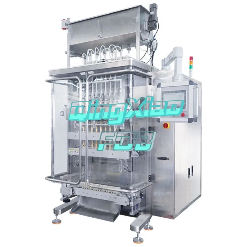 Custom Coffee Stick Fill Sachet Powder Packing Machine Protein Stick Spice Powder Packaging Equipment Food Grade PLC Control FOB