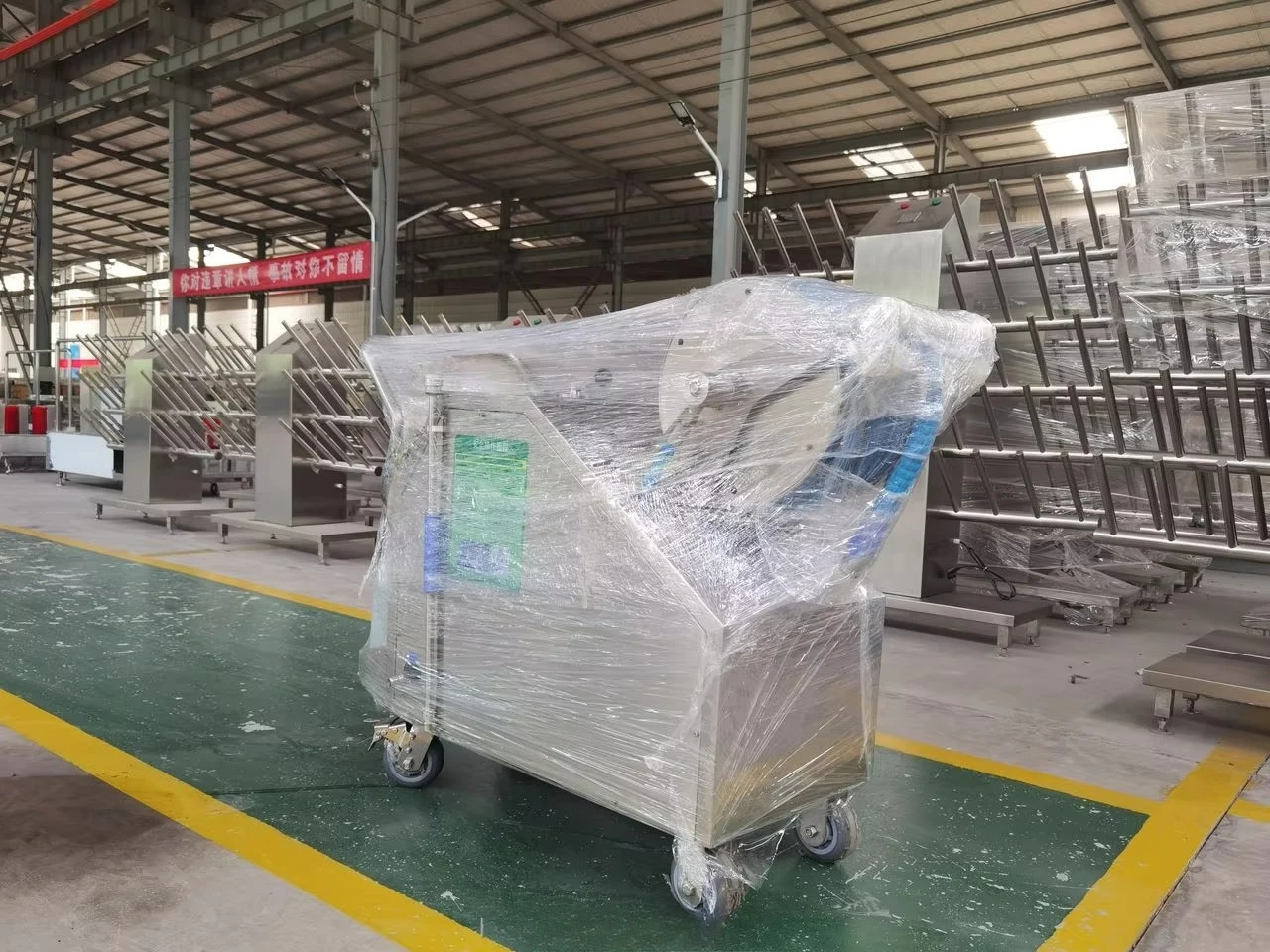 Electric High Pressure Spray Washer Foam Cleaning Station for Food Factory