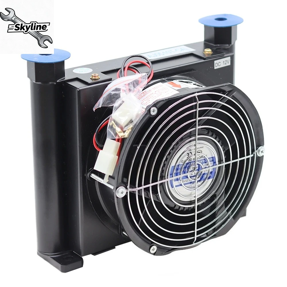 24V/12V/220V/380V AF0510T-CA Hydraulic Air-Cooled Radiator Modified On-Vehicle Fuel Tank Cooler Air-Cooled Oil Radiator
