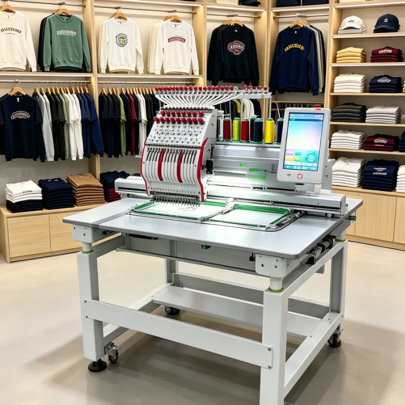 Customized High Speed Embroidery Machine Computerized Multi-Head Industrial Commercial Heavy Duty Automatic