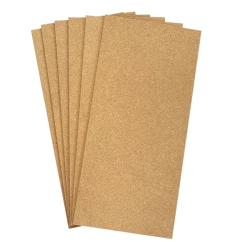 12.4x5.5 inch Cork Board Self-adhesive Soft Wooden Bulletin Boards for Photo Wall Office Classroom 6mm Thickness Message Board