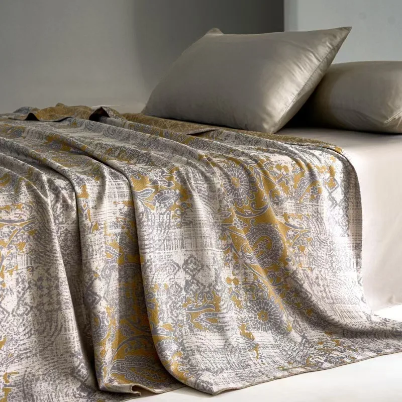 

New antibacterial light oxygen cooling blanket bed cover large bed sheet sofa blanket