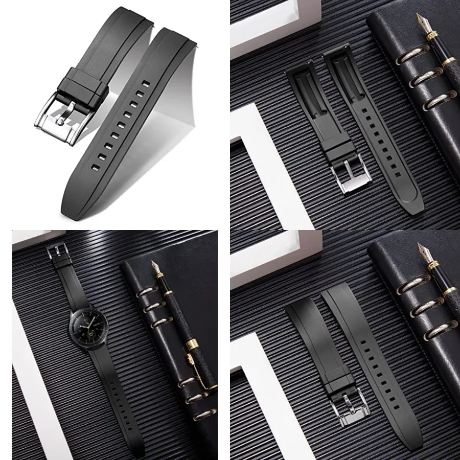 Quick Release Silicone Watch Bands Replacement Rubber Watch Straps Smartwatches Bands for Men and Women Waterproof Sport Watchb