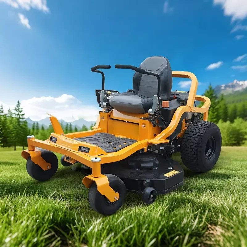 Strong Structure Stable Smooth Ride-on Lawn Mower for Ranch Ground Golf Lawn Trimming