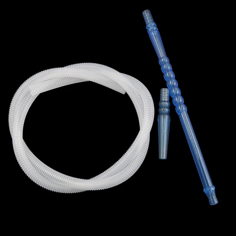 1PC Hookah Chicha Shisha Hose Plastic Connector Smoking Pipe 1.9M Long Accessories For Hookah Plastic Water Pipe Nargile Tobacco