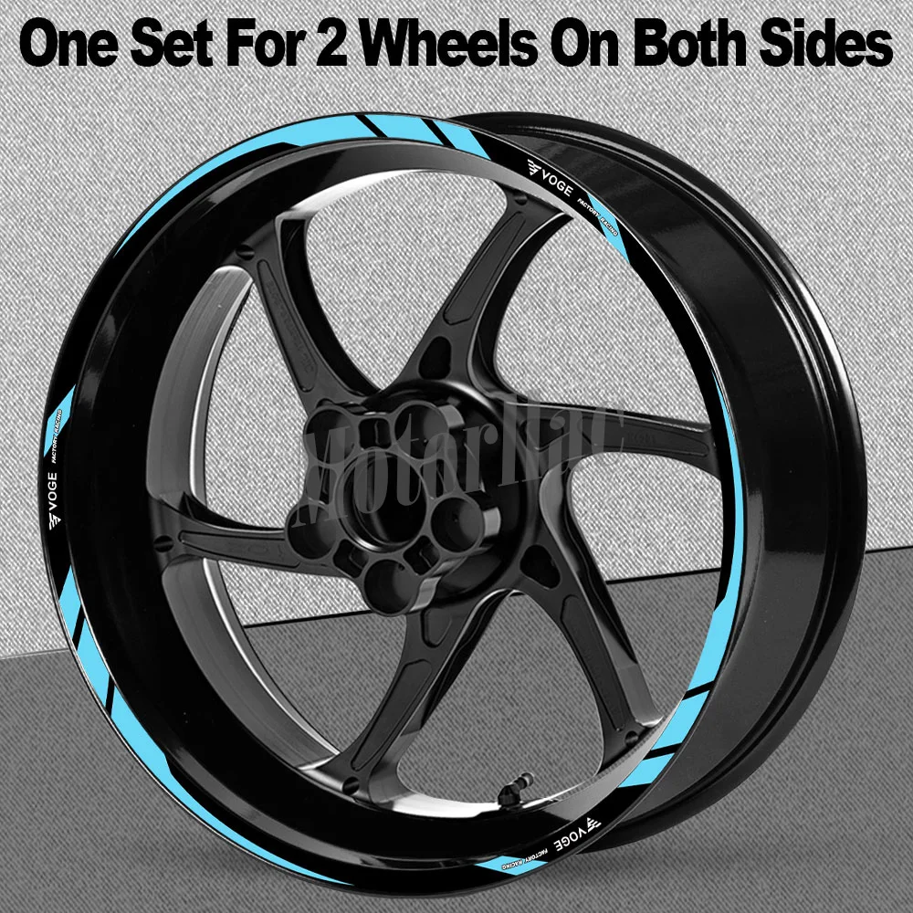 Für Voge 300/500/650DS 500AC GP200/500R Lx300ac Reflektierender Motorrad-Felgenaufkleber Streifenaufkleber Zubehör Wasserdicht – Detail 3