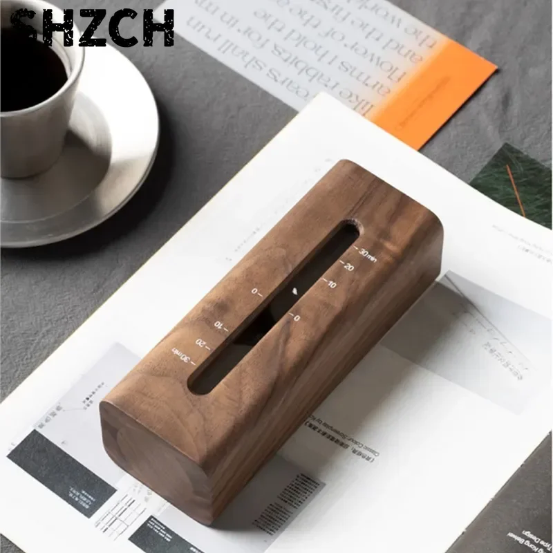 Creative 30 Minute Hourglass Timer Home Office Desktop Decoration Ornaments Hourglass Office Wooden Portable Hourglass LF675