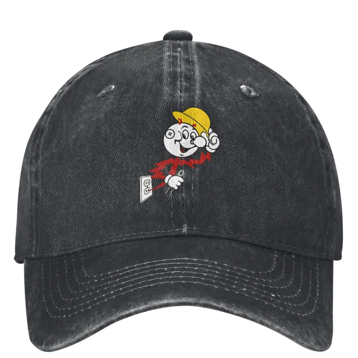 

Reddy Kilowatt Electricity Will Kill You Casual Baseball Cap Summer Trucker Hat High Quality Outdoor Sport Hip Hop Hats Gift