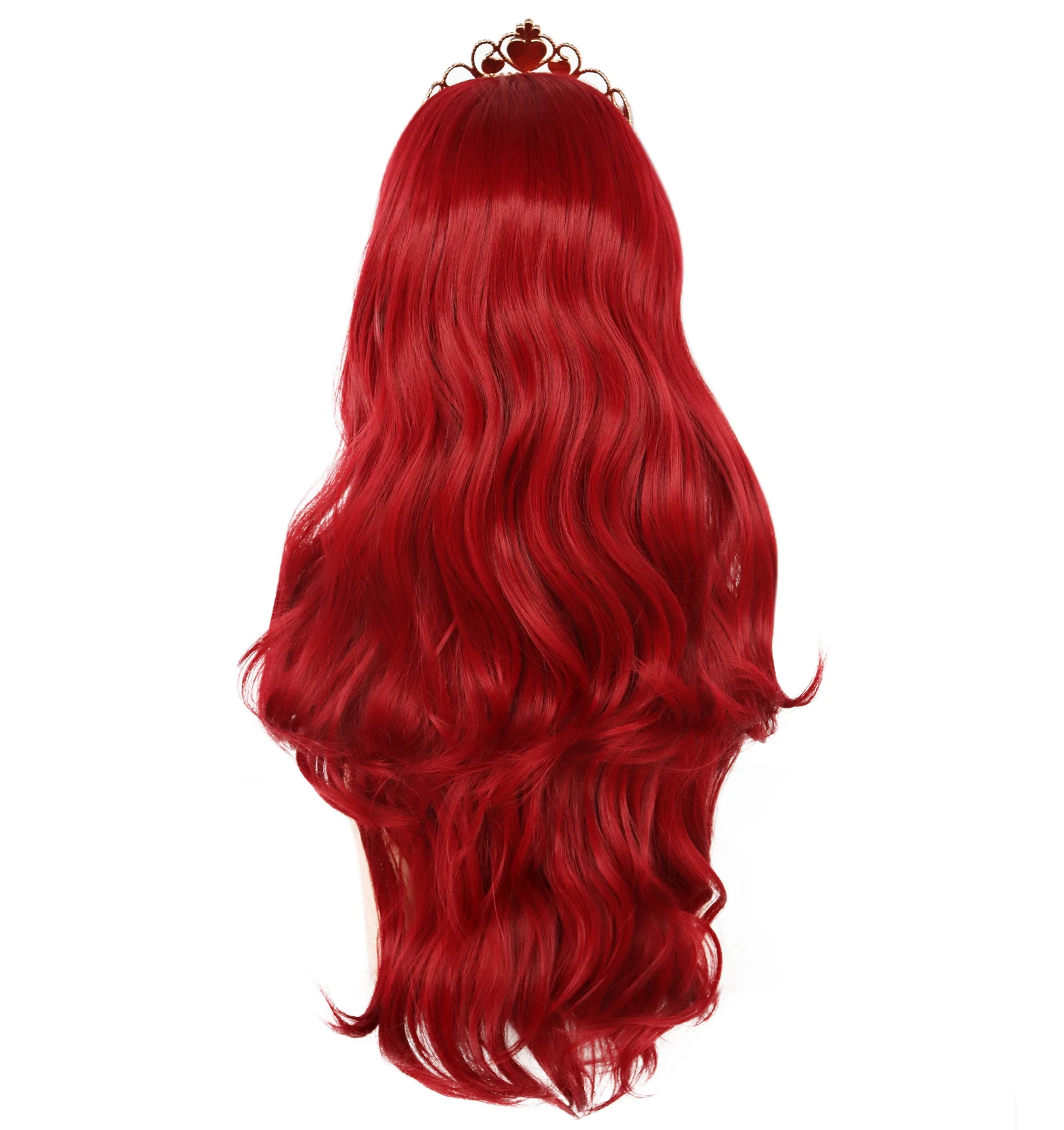 Little Mermaid Cosplay Wigs 30นิ้วหยัก Anime Princess Ariel คอสเพลย์วิกผมสังเคราะห์ผมวิกผมฮาโลวีนเครื่องแต่งกาย