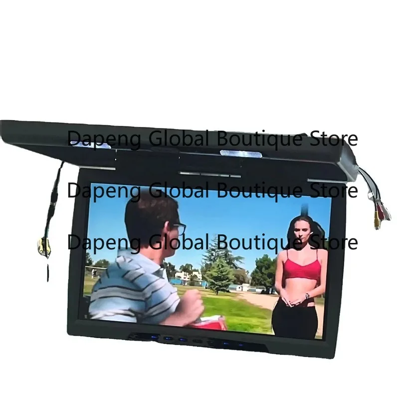 24-Inch A-ndroid Powered Car    8K IPS Built-In HD Radio Tuner USB Connection TFT LCD Stereo Ceiling Rear Seat Entertainment