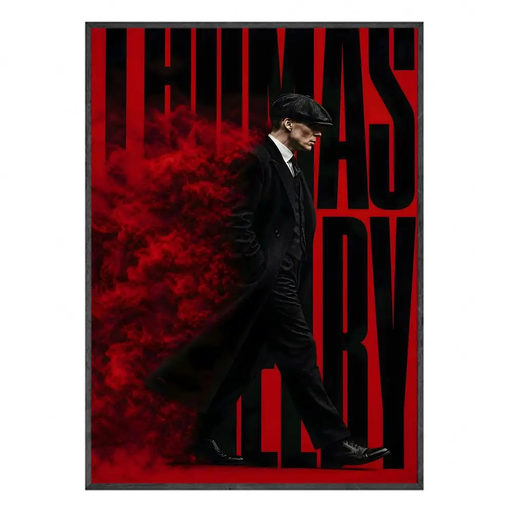 Peaky Blinders Men Tv Painting Calligraphy Poster Print Modern Decor Room Home Decor Canvas Art Pictures Home For Living Room