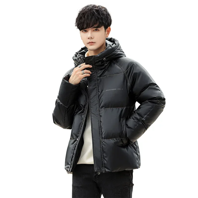 High Quality Outwear Thicken Multi-pocket Down Coat Winter Jacket Men Thicken Warm Parkas Hooded Coat Fleece Man's Jackets