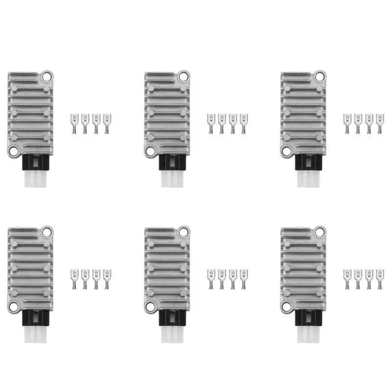 Authentic 6X Motorcycle Voltage Regulator Rectifier For TTR250 TTR225 XJ600 TW200 TW225 TW125 FZR400 XT225 XT250 TDM850
