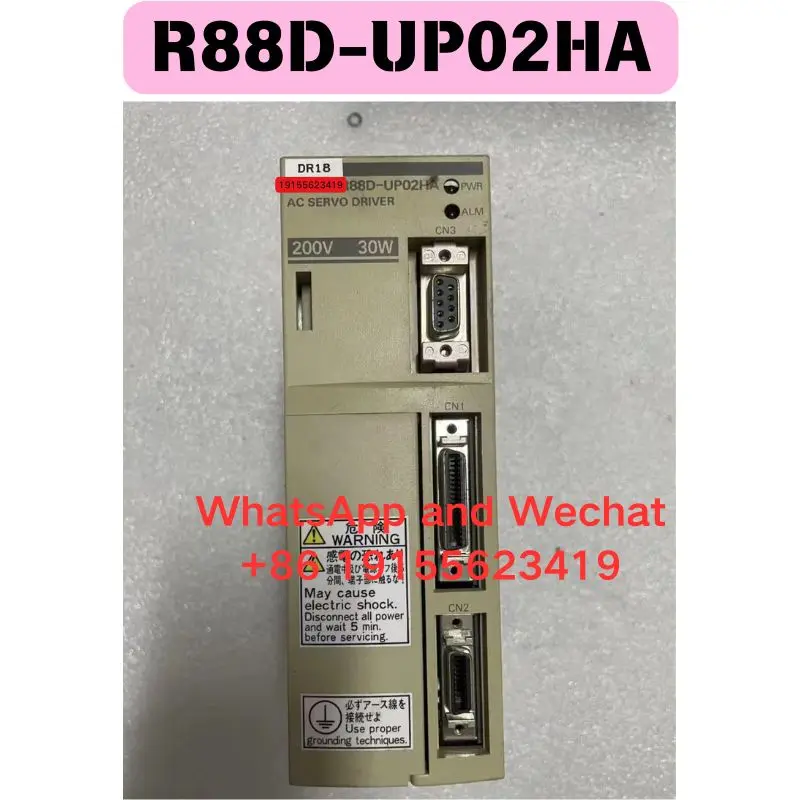 Used R88D-UP02HA Servo drive Functional test OK Fast delivery