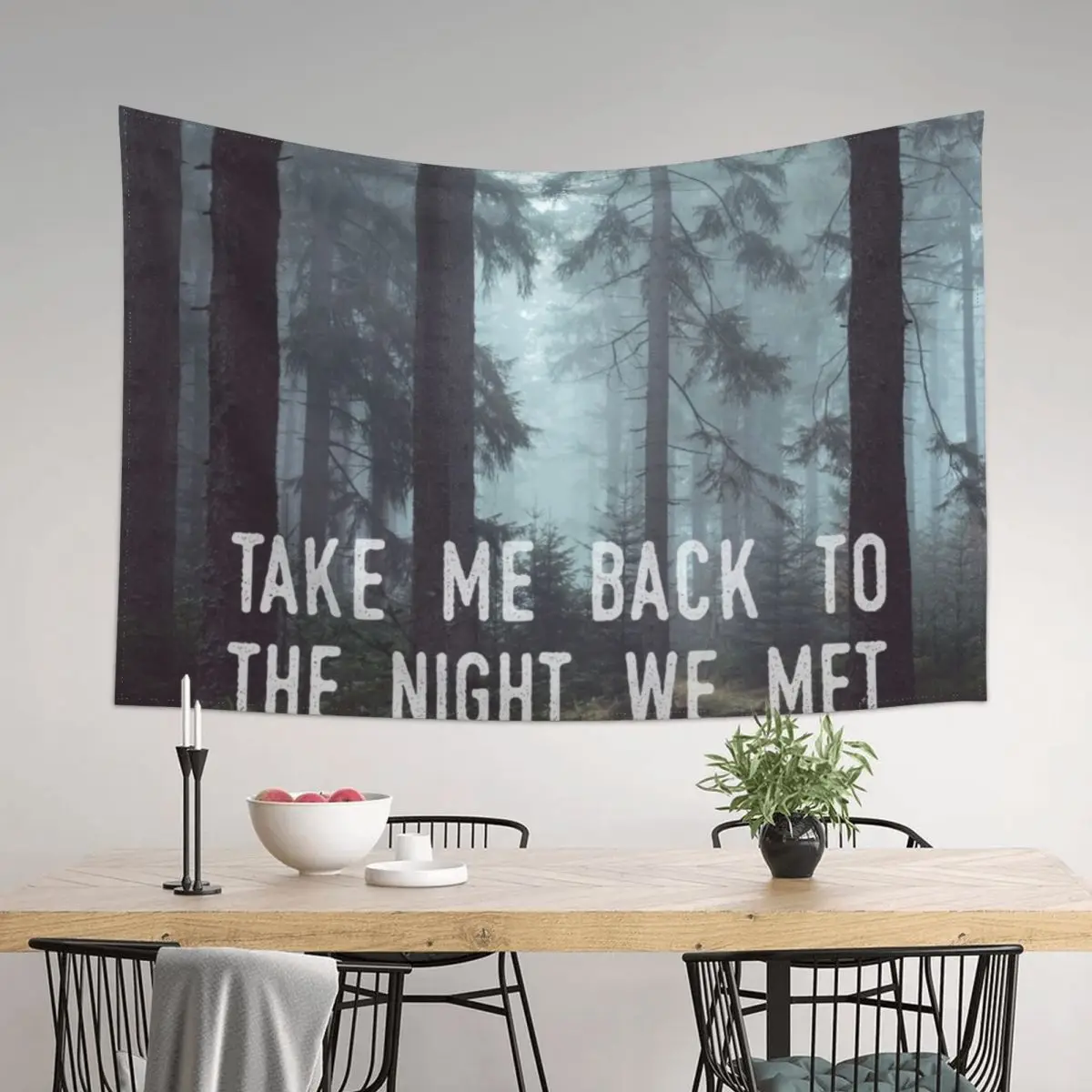 

The Night We Met Tapestry House Decor Home Decorating Decoration Pictures Room Wall Tapestry