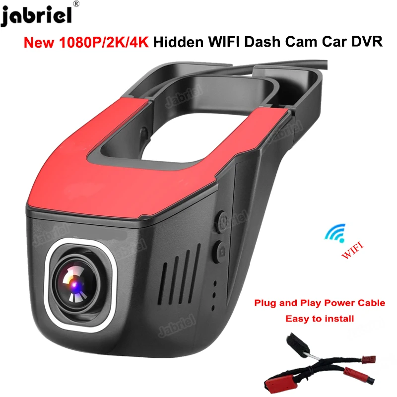 

New 4K 2K Wifi Dash Cam Camera For Nissan for Toyota for Opel for Ford for Lexus for Honda for Jaguar for Kia Car DVR Recorder