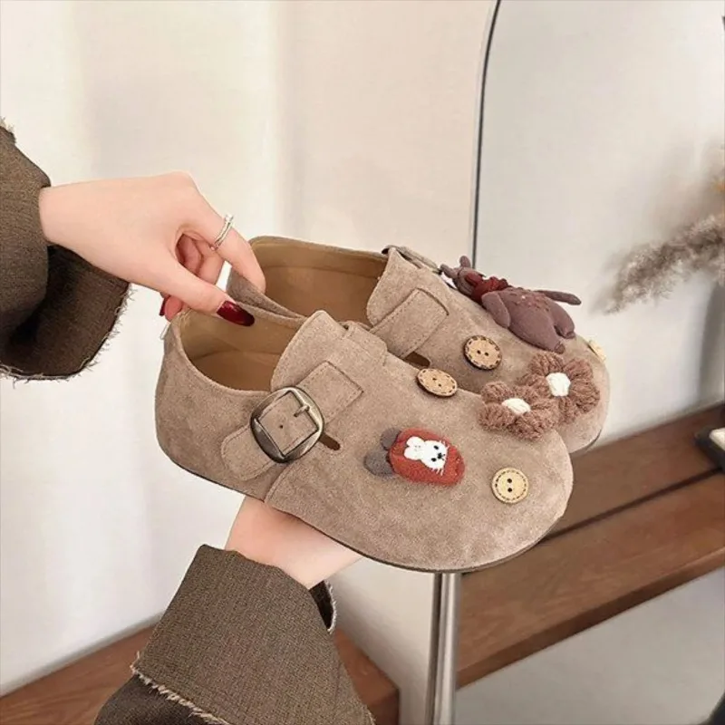 

Fashion Women's Shoes Sweet Style Platform Loafers for Woman Exquisite Round Head Casual Shoes Designer Shoes Zapatos De Mujer
