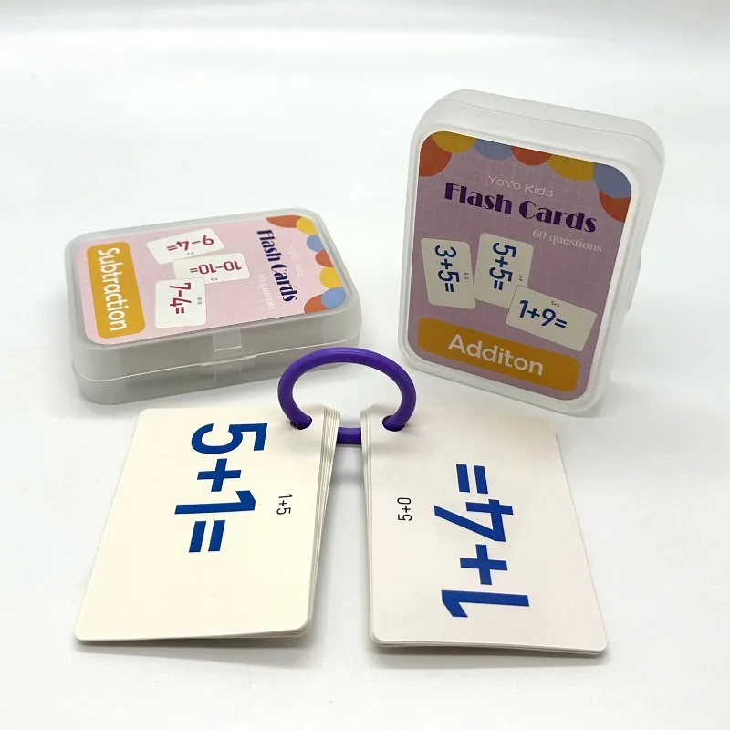 

《Addition Subtraction Multiplication and Division Learning Cards》Addition Subtraction Multiplication Division Math Learning Card