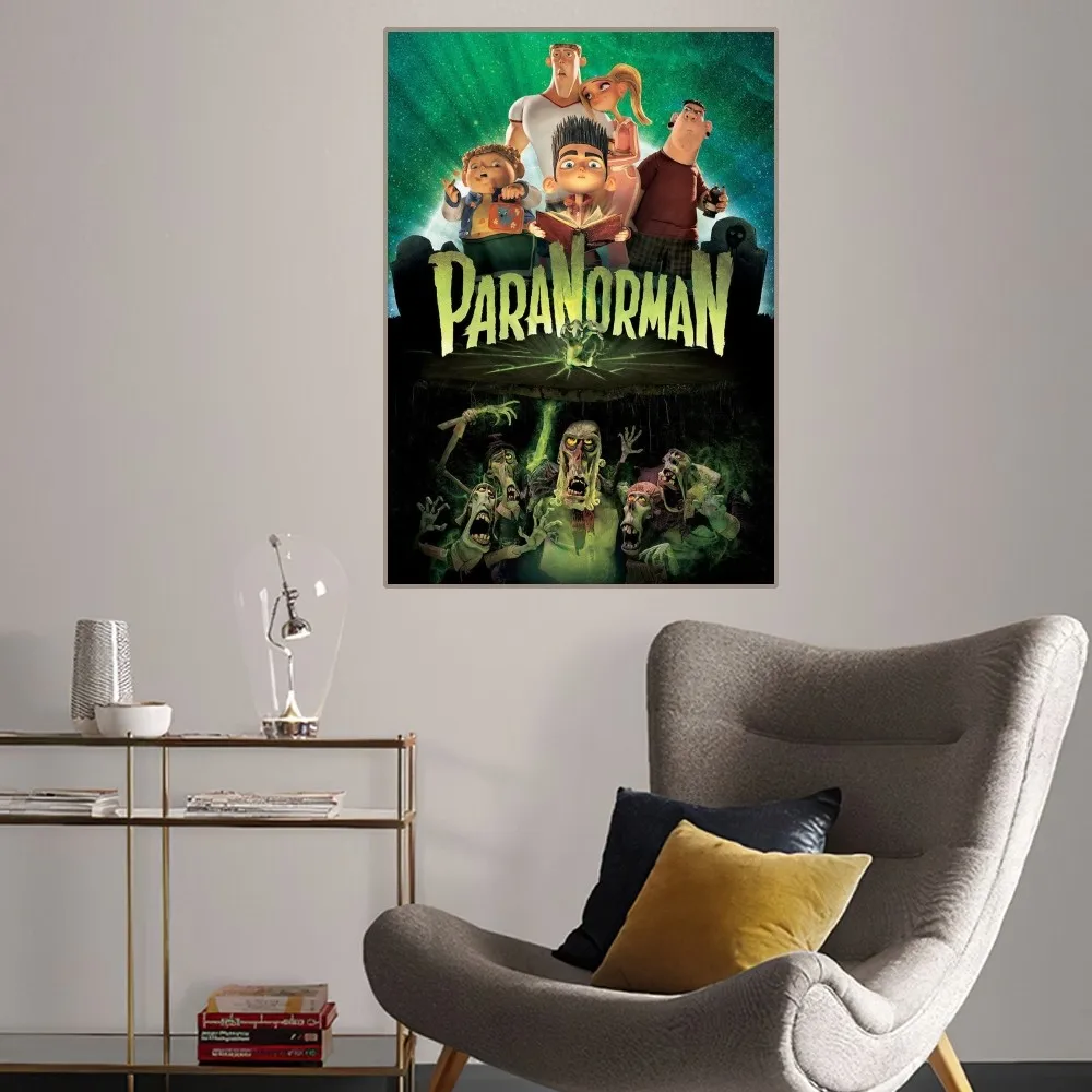 ParaNorman Cartoon Poster Home Room Decor Aesthetic Art Wall Painting Stickers