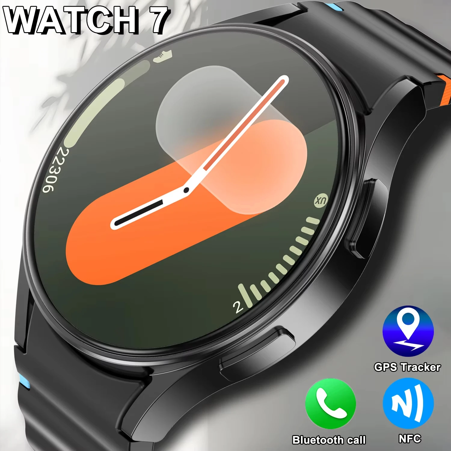 2025 nouvelle montre étanche 7 GPS piste montre intelligente hommes Amoled toujours affichage température corporelle horloge BT parler montre intelligente femme homme