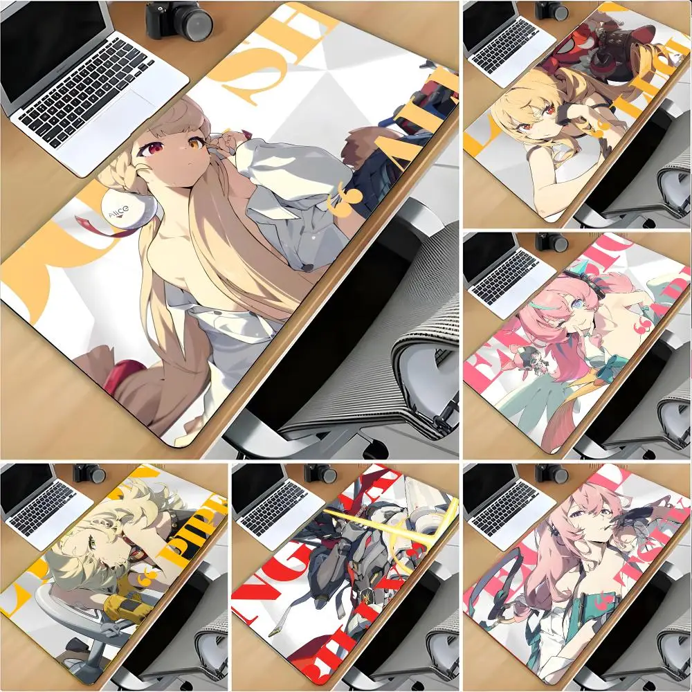 Action Game Z-Zenless Zone Zero Mouse Pad Large Mouse Pad Desk Mat Non‑Slip Gaming Board Game Mat with Stitched Edges