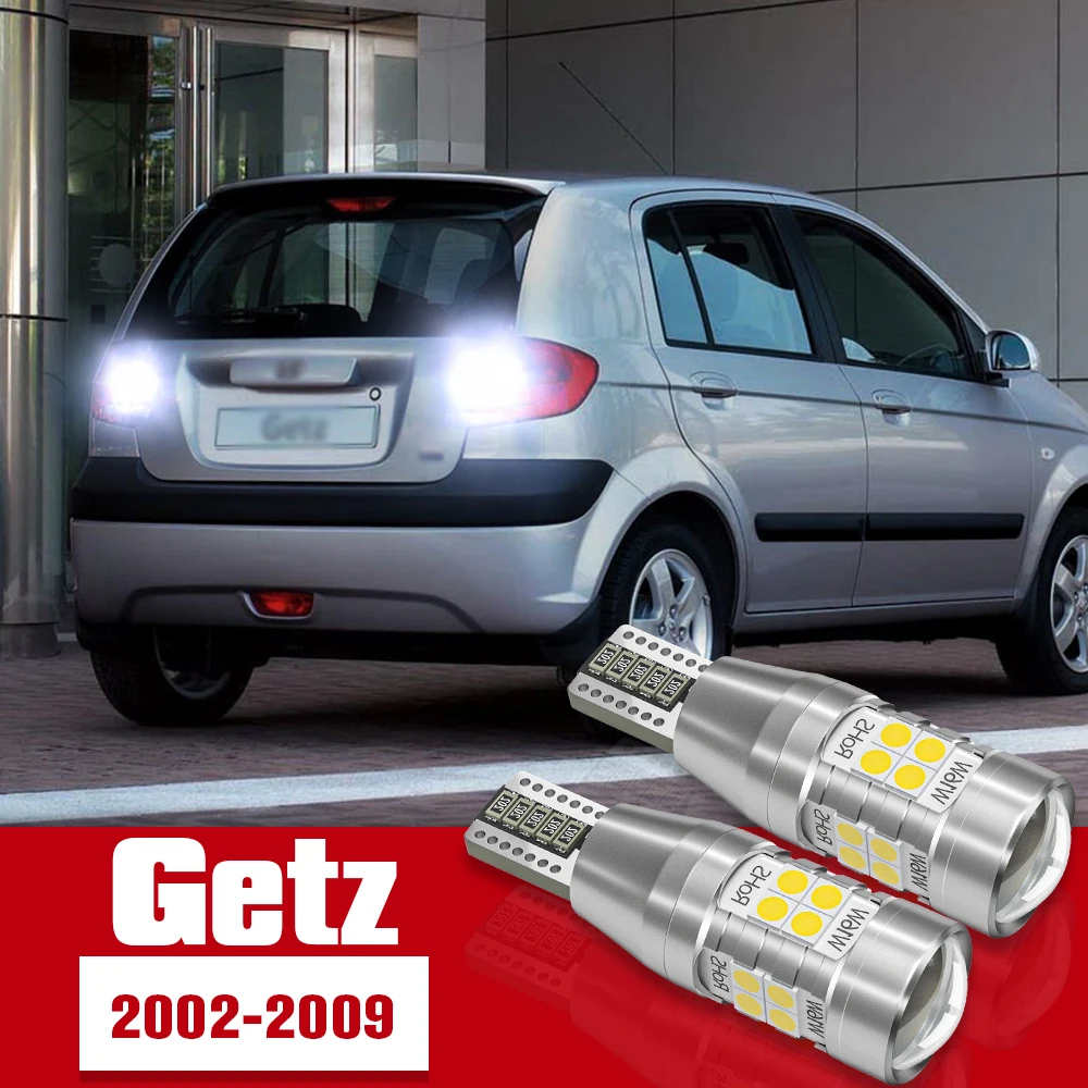 

2pcs LED Accessories Reverse Light Bulb Lamp For Hyundai Getz 2002 2003 2004 2005 2006 2007 2008 2009