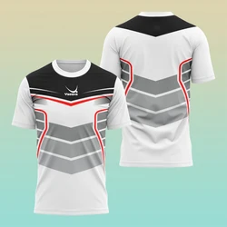 Summer Fitness Sports Men's T-shirts Outdoor Badminton Tennis Tracksuits Casual O-neck Loose Short Sleeve Tops Fashion Run Tees