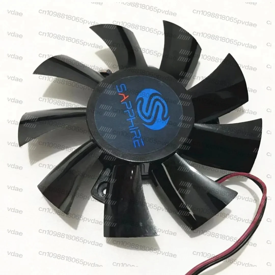 ARX FS1280-A1842C DC 12V Dia. 75mm C.T.C 40mm 2-Wire Server Frameless Fan