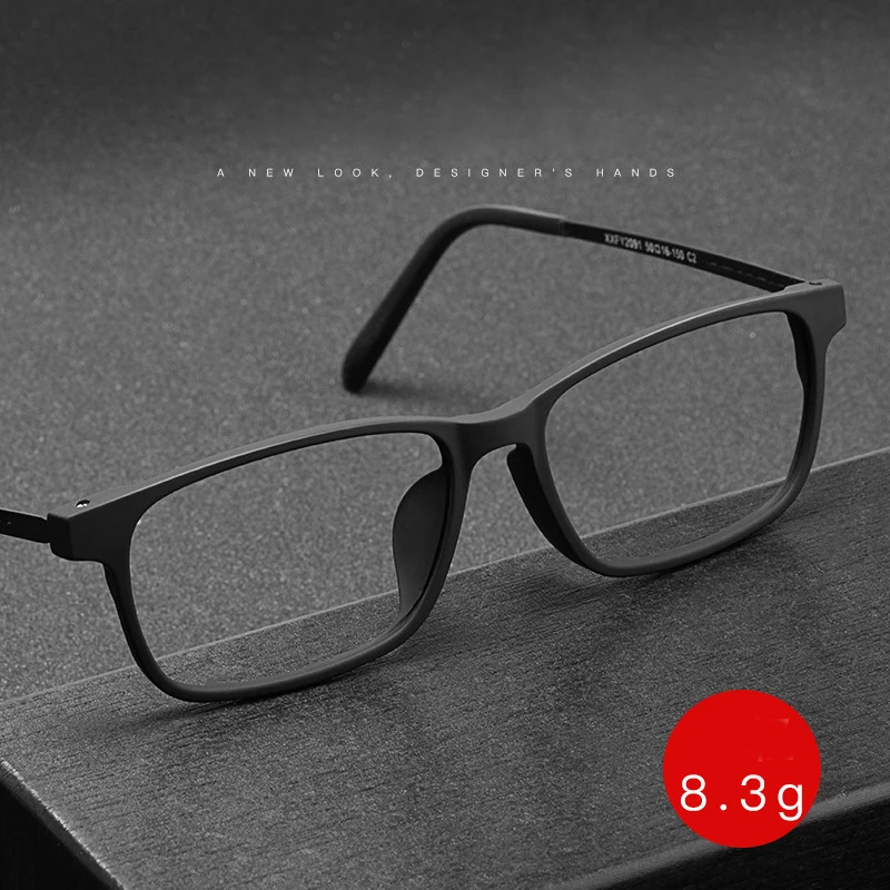 

EOOUOOE Super Tough TR90 Glasses Frame Men Women Optical Myopia Lenses Hyperopia Prescription Recipe Oculos Anti Slip Glasses