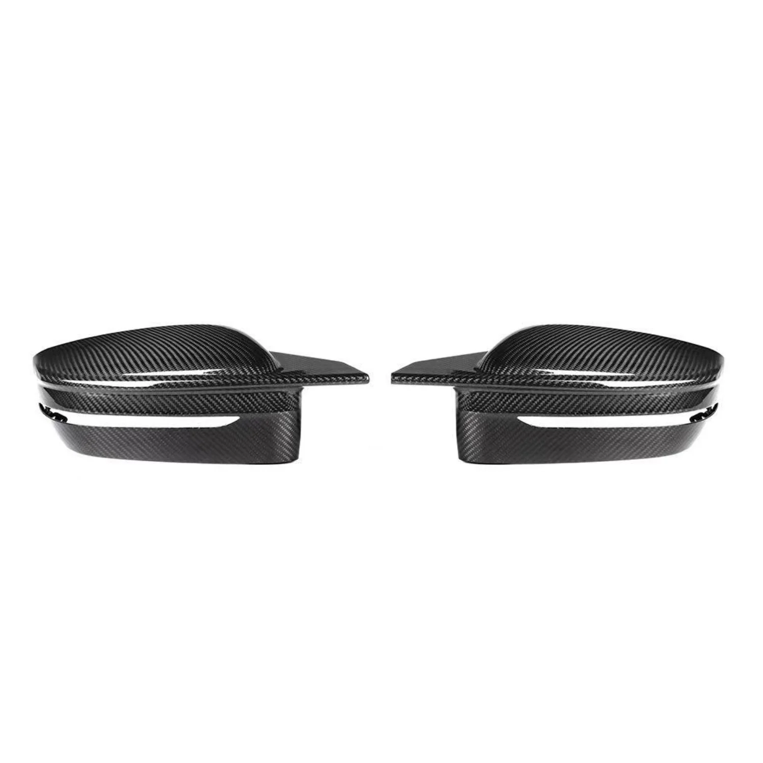 Hot Selling M4 Horn Style Rearview Mirror Cover Suitable For BMW 2 Series G42 M240 M4 Style Carbon Fiber Rearview Mirror Cover